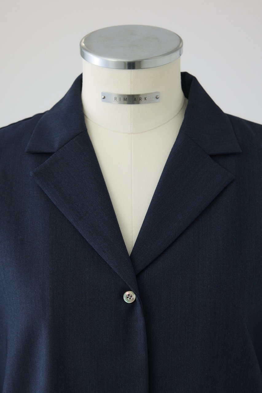 【リムアーク/RIM.ARK】の【1/14 10:00販売開始】Garconne SH/シャツ 人気、トレンドファッション・服の通販 founy(ファニー) 　ファッション　Fashion　レディースファッション　Fashion for Women　トップス・カットソー　Cut & Sew Tops　シャツ・ブラウス・オフィスカジュアル　Elegant Blouses & Button-Ups　春　Spring　カフス　Cuff Design　シンプル　Simple, Minimal　ジャケット　Jacket, Outerwear　スリーブ　Sleeve, Long Sleeve / Short Sleeve　パイピング　Piping, Trim Design　ロング　Long, Long-Length　S/S・春夏　SS, Spring/Summer, Warm Season　夏　Summer　2026年　2026　other-5|ID: prp329100004828039 ipo3291000000035135720