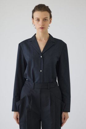 【リムアーク/RIM.ARK】のGarconne SH/シャツ 人気、トレンドファッション・服の通販 founy(ファニー) ファッション Fashion レディースファッション Fashion for Women トップス・カットソー Cut & Sew Tops シャツ・ブラウス・オフィスカジュアル Elegant Blouses & Button-Ups 2026年 2026 カフス Cuff Design シンプル Simple, Minimal ジャケット Jacket, Outerwear スリーブ Sleeve, Long Sleeve / Short Sleeve パイピング Piping, Trim Design ロング Long, Long-Length 夏 Summer 春 Spring S/S・春夏 SS, Spring/Summer, Warm Season |ID:prp329100004828039