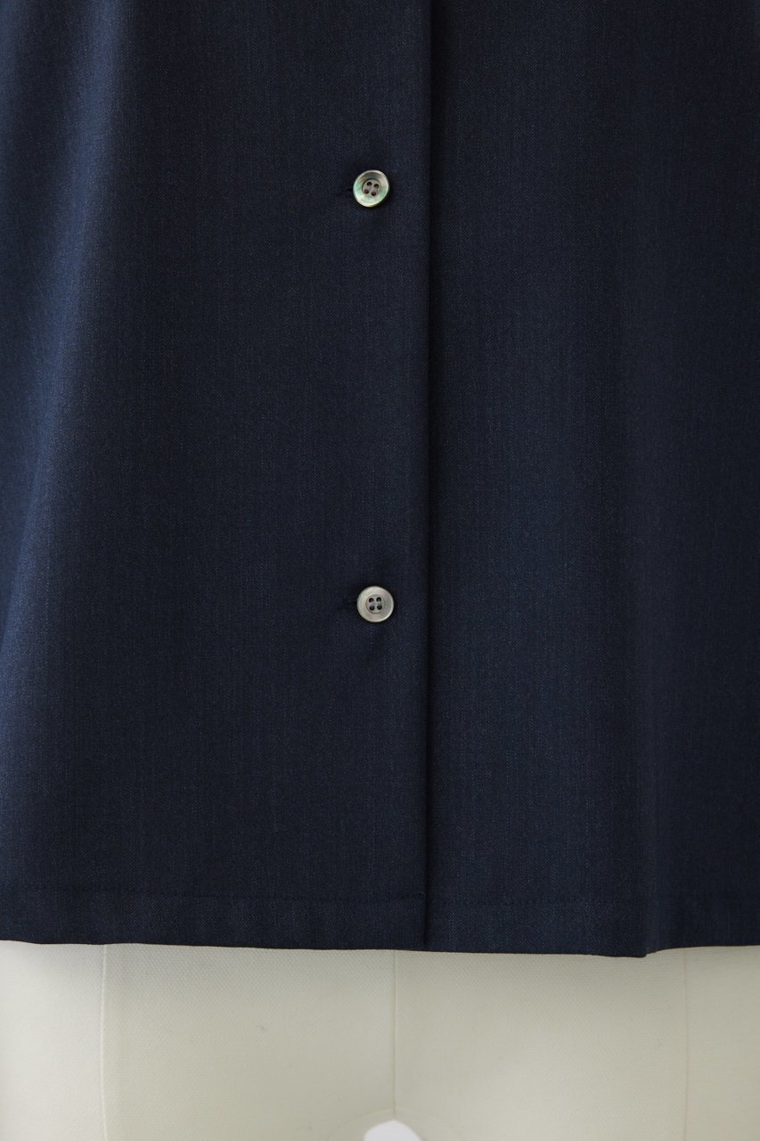 【リムアーク/RIM.ARK】のGarconne SH/シャツ 人気、トレンドファッション・服の通販 founy(ファニー) 　ファッション　Fashion　レディースファッション　Fashion for Women　トップス・カットソー　Cut & Sew Tops　シャツ・ブラウス・オフィスカジュアル　Elegant Blouses & Button-Ups　2026年　2026　カフス　Cuff Design　シンプル　Simple, Minimal　ジャケット　Jacket, Outerwear　スリーブ　Sleeve, Long Sleeve / Short Sleeve　パイピング　Piping, Trim Design　ロング　Long, Long-Length　夏　Summer　春　Spring　S/S・春夏　SS, Spring/Summer, Warm Season　other-8|ID: prp329100004828039 ipo3291000000036030490