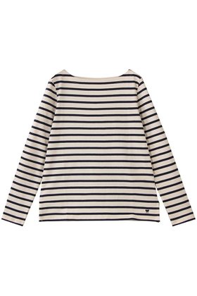 【マックスマーラ/Max Mara】の【Weekend Max Mara】ERASMO ボーダー ボートネックトップス 人気、トレンドファッション・服の通販 founy(ファニー) ファッション Fashion レディースファッション Fashion for Women トップス・カットソー Cut & Sew Tops シャツ・ブラウス・オフィスカジュアル Elegant Blouses & Button-Ups ロングTシャツ・Tシャツ Longline T-Shirts & Tees カットソー・ベーシックTシャツ Cut-and-Sewn Tops / Stretch Tees & Basics 2026年 2026 インナー Innerwear ジャケット Jacket, Outerwear スリーブ Sleeve, Long Sleeve / Short Sleeve デコルテ Décolleté, Neckline ボーダー Border, Stripe ロング Long, Long-Length 夏 Summer 定番 Standard, Basic Item 春 Spring S/S・春夏 SS, Spring/Summer, Warm Season |ID:prp329100004828042