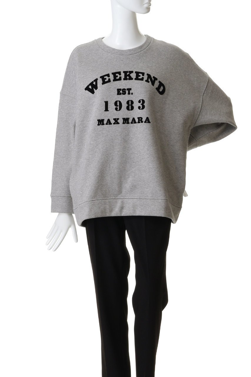 【マックスマーラ/Max Mara】の【Weekend Max Mara】GOMMOSO スウェットシャツ 人気、トレンドファッション・服の通販 founy(ファニー) 　ファッション　Fashion　レディースファッション　Fashion for Women　トップス・カットソー　Cut & Sew Tops　シャツ・ブラウス・オフィスカジュアル　Elegant Blouses & Button-Ups　レディースパーカー・カジュアルフーディー　Casual Hoodies & Sweatshirts　ロングTシャツ・Tシャツ　Longline T-Shirts & Tees　スウェット・クルーネックトップス　Sweatshirts & Crewnecks / Relaxed Fit Sweat Tops　カットソー・ベーシックTシャツ　Cut-and-Sewn Tops / Stretch Tees & Basics　2026年　2026　スラックス　Slacks, Dress Pants　デニム　Denim, Jeans Material　フロント　Front, Front Design　夏　Summer　春　Spring　S/S・春夏　SS, Spring/Summer, Warm Season　other-2|ID: prp329100004828043 ipo3291000000035135747