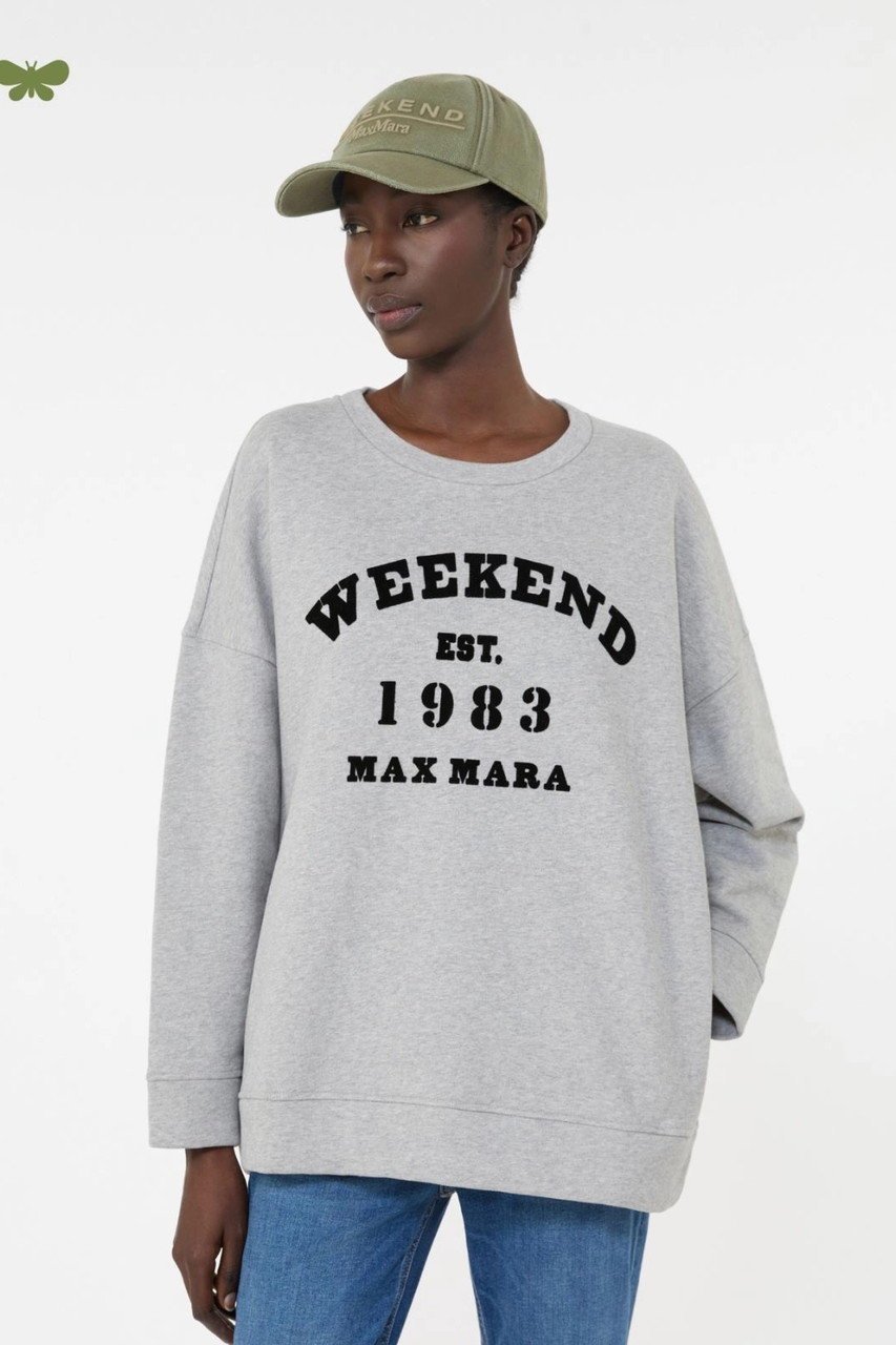 【マックスマーラ/Max Mara】の【Weekend Max Mara】GOMMOSO スウェットシャツ 人気、トレンドファッション・服の通販 founy(ファニー) ファッション Fashion レディースファッション Fashion for Women トップス・カットソー Cut & Sew Tops シャツ・ブラウス・オフィスカジュアル Elegant Blouses & Button-Ups レディースパーカー・カジュアルフーディー Casual Hoodies & Sweatshirts ロングTシャツ・Tシャツ Longline T-Shirts & Tees スウェット・クルーネックトップス Sweatshirts & Crewnecks / Relaxed Fit Sweat Tops カットソー・ベーシックTシャツ Cut-and-Sewn Tops / Stretch Tees & Basics 2026年 2026 スラックス Slacks, Dress Pants デニム Denim, Jeans Material フロント Front, Front Design 夏 Summer 春 Spring S/S・春夏 SS, Spring/Summer, Warm Season other-7|ID: prp329100004828043 ipo3291000000036105836