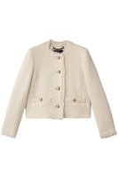 【マックスマーラ/Max Mara】の【Weekend Max Mara】AGAMI ツイードジャケット 人気、トレンドファッション・服の通販 founy(ファニー) ファッション Fashion レディースファッション Fashion for Women アウター Coat / Outerwear Collection レディースジャケット・軽アウター Jackets 2026年 2026 ショート Short, Short Length シルバー Silver, Metallic Silver ジャケット Jacket, Outerwear ツイード Twill, Twill Weave フォーマル Formal, Dressy マニッシュ Mannish, Boyish モダン Modern, Contemporary ラグジュアリー Luxury, Elegant リュクス Luxury, Elegant, High-End, Chic 夏 Summer 春 Spring S/S・春夏 SS, Spring/Summer, Warm Season |ID:prp329100004828044