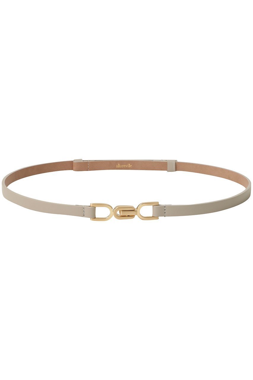 【アルアバイル/allureville】のクロスパーツ細ベルト A インテリア・キッズ・メンズ・レディースファッション・服の通販 founy(ファニー) 　ファッション　Fashion　レディースファッション　Fashion for Women　ベルト&ウエストマーク　Belts & Waist Accessories　2026年　2026　夏　Summer　春　Spring　S/S・春夏　SS, Spring/Summer, Warm Season　ベージュ|ID: prp329100004828045 ipo3291000000035135762