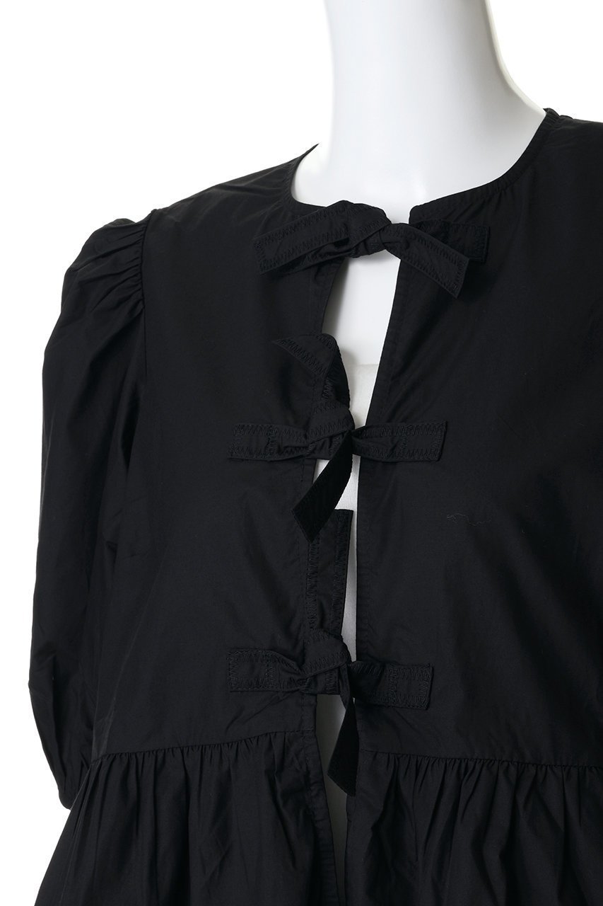 【ガニー/GANNI】のCotton Poplin ペプラム ブラウス 人気、トレンドファッション・服の通販 founy(ファニー) ファッション Fashion レディースファッション Fashion for Women トップス・カットソー Cut & Sew Tops シャツ・ブラウス・オフィスカジュアル Elegant Blouses & Button-Ups 2026年 2026 ショート Short, Short Length スリーブ Sleeve, Long Sleeve / Short Sleeve フロント Front, Front Design ペプラム Peplum, Flared Hem ボトム Bottoms, Lower Wear リボン Ribbon, Bow 夏 Summer 春 Spring S/S・春夏 SS, Spring/Summer, Warm Season other-5|ID: prp329100004828049 ipo3291000000035135801