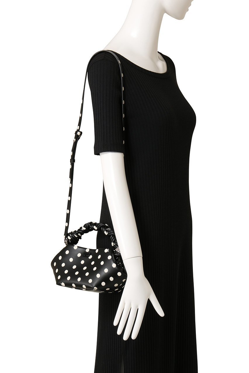 【ガニー/GANNI】のGanni Bou mini ドットプリント 人気、トレンドファッション・服の通販 founy(ファニー) ファッション Fashion レディースファッション Fashion for Women 2026年 2026 おすすめ Recommended / Our Picks オケージョン Occasion Wear コンパクト Compact, Small Size シルバー Silver, Metallic Silver ドット Polka Dot, Dot Pattern プリント Print, Printed Pattern リップ Lip, Lip Motif リュクス Luxury, Elegant, High-End, Chic 夏 Summer 春 Spring S/S・春夏 SS, Spring/Summer, Warm Season other-2|ID: prp329100004828054 ipo3291000000035135828