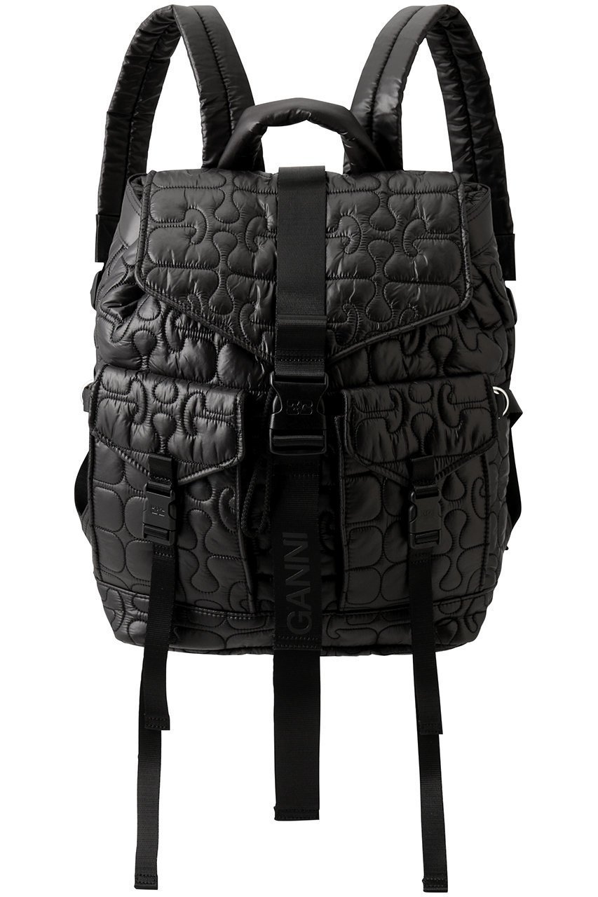 【ガニー/GANNI】のRe-Tech Quilted バックパック 人気、トレンドファッション・服の通販 founy(ファニー) 　ファッション　Fashion　レディースファッション　Fashion for Women　バッグ　Bags　2026年　2026　ポケット　Pocket, Pocket Detail　ラップ　Wrap, Wrap Design　リュック　Backpack, Rucksack　ワーク　Workwear, Utility Style　夏　Summer　旅行　Travel　春　Spring　S/S・春夏　SS, Spring/Summer, Warm Season　 other-1|ID: prp329100004828056 ipo3291000000035135838