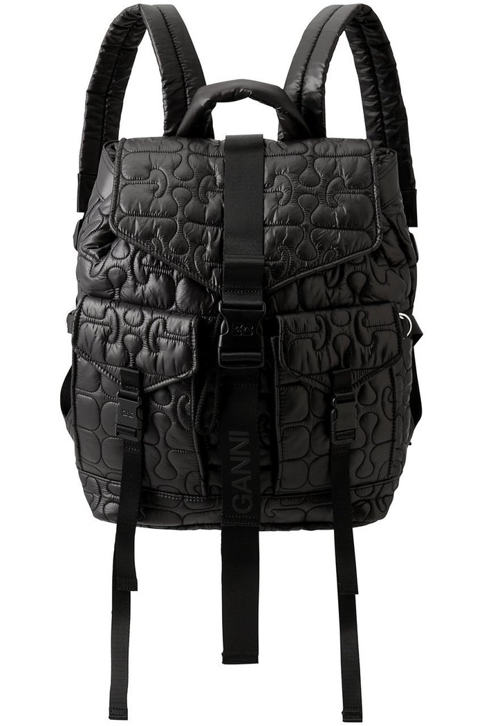 【ガニー/GANNI】のRe-Tech Quilted バックパック インテリア・キッズ・メンズ・レディースファッション・服の通販 founy(ファニー) https://founy.com/ ファッション Fashion レディースファッション Fashion for Women バッグ Bags 2026年 2026 ポケット Pocket, Pocket Detail ラップ Wrap, Wrap Design リュック Backpack, Rucksack ワーク Workwear, Utility Style 夏 Summer 旅行 Travel 春 Spring S/S・春夏 SS, Spring/Summer, Warm Season |ID: prp329100004828056 ipo3291000000036105867