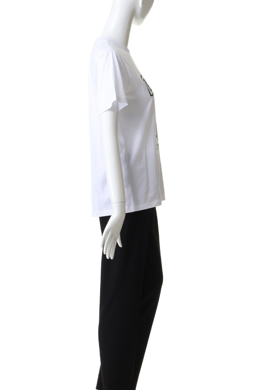 【ガニー/GANNI】のBasic Jersey Leopard Relaxed Tシャツ 人気、トレンドファッション・服の通販 founy(ファニー) 　ファッション　Fashion　レディースファッション　Fashion for Women　トップス・カットソー　Cut & Sew Tops　シャツ・ブラウス・オフィスカジュアル　Elegant Blouses & Button-Ups　ロングTシャツ・Tシャツ　Longline T-Shirts & Tees　カットソー・ベーシックTシャツ　Cut-and-Sewn Tops / Stretch Tees & Basics　2026年　2026　おすすめ　Recommended / Our Picks　イラスト　Illustration　ショート　Short, Short Length　スリーブ　Sleeve, Long Sleeve / Short Sleeve　プリント　Print, Printed Pattern　モノトーン　Monotone, Black and White　夏　Summer　春　Spring　S/S・春夏　SS, Spring/Summer, Warm Season　other-3|ID: prp329100004828064 ipo3291000000035135890