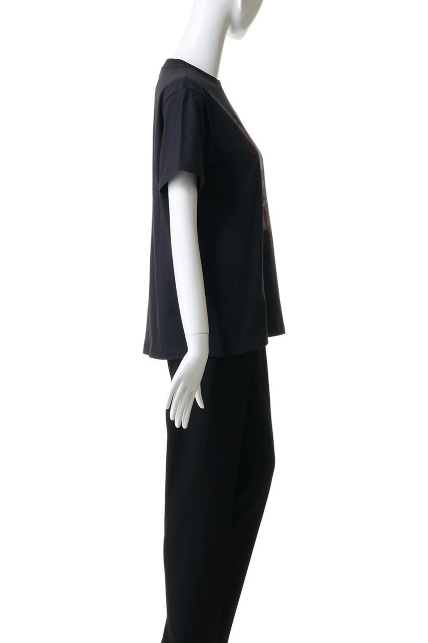 【ガニー/GANNI】のBasic Cotton Jersey Rabbit プリントTシャツ 人気、トレンドファッション・服の通販 founy(ファニー) 　ファッション　Fashion　レディースファッション　Fashion for Women　トップス・カットソー　Cut & Sew Tops　シャツ・ブラウス・オフィスカジュアル　Elegant Blouses & Button-Ups　ロングTシャツ・Tシャツ　Longline T-Shirts & Tees　カットソー・ベーシックTシャツ　Cut-and-Sewn Tops / Stretch Tees & Basics　2026年　2026　ショート　Short, Short Length　スリーブ　Sleeve, Long Sleeve / Short Sleeve　プリント　Print, Printed Pattern　ベーシック　Basic, Essential　ボトム　Bottoms, Lower Wear　夏　Summer　春　Spring　S/S・春夏　SS, Spring/Summer, Warm Season　other-3|ID: prp329100004828066 ipo3291000000035135907