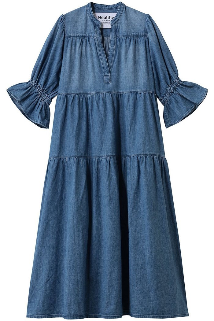 【ヘルシーデニム/Healthy Denim】のPapaya デニムワンピース インテリア・キッズ・メンズ・レディースファッション・服の通販 founy(ファニー) https://founy.com/ ファッション Fashion レディースファッション Fashion for Women ワンピース Dresses チュニック Tunic Tops & Dresses 2026年 2026 スリーブ Sleeve, Long Sleeve / Short Sleeve チュニック Tunic, Long Top デニム Denim, Jeans Material リゾート Resort, Vacation Style 夏 Summer 春 Spring S/S・春夏 SS, Spring/Summer, Warm Season |ID: prp329100004828068 ipo3291000000035334439