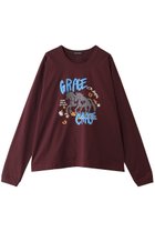 【メゾンスペシャル/MAISON SPECIAL】のHorselong T-shirt/ホースロングTシャツ 人気、トレンドファッション・服の通販 founy(ファニー) ファッション Fashion レディースファッション Fashion for Women トップス・カットソー Cut & Sew Tops シャツ・ブラウス・オフィスカジュアル Elegant Blouses & Button-Ups ロングTシャツ・Tシャツ Longline T-Shirts & Tees カットソー・ベーシックTシャツ Cut-and-Sewn Tops / Stretch Tees & Basics インナー Innerwear グラフィック Graphic, Graphic Design スリーブ Sleeve, Long Sleeve / Short Sleeve フロント Front, Front Design プリント Print, Printed Pattern リラックス Relax, Relaxed Fit ロング Long, Long-Length thumbnail BRD(ボルドー)|ID: prp329100004828081 ipo3291000000035849567