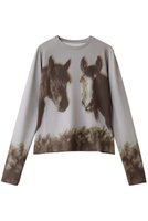 【メゾンスペシャル/MAISON SPECIAL】のTwin Horse Skin Top/ツインホーススキントップ 人気、トレンドファッション・服の通販 founy(ファニー) ファッション Fashion レディースファッション Fashion for Women トップス・カットソー Cut & Sew Tops シャツ・ブラウス・オフィスカジュアル Elegant Blouses & Button-Ups ロングTシャツ・Tシャツ Longline T-Shirts & Tees カットソー・ベーシックTシャツ Cut-and-Sewn Tops / Stretch Tees & Basics インナー Innerwear スリーブ Sleeve, Long Sleeve / Short Sleeve フィット Fit, Slim Fit プリント Print, Printed Pattern ロング Long, Long-Length |ID:prp329100004828082