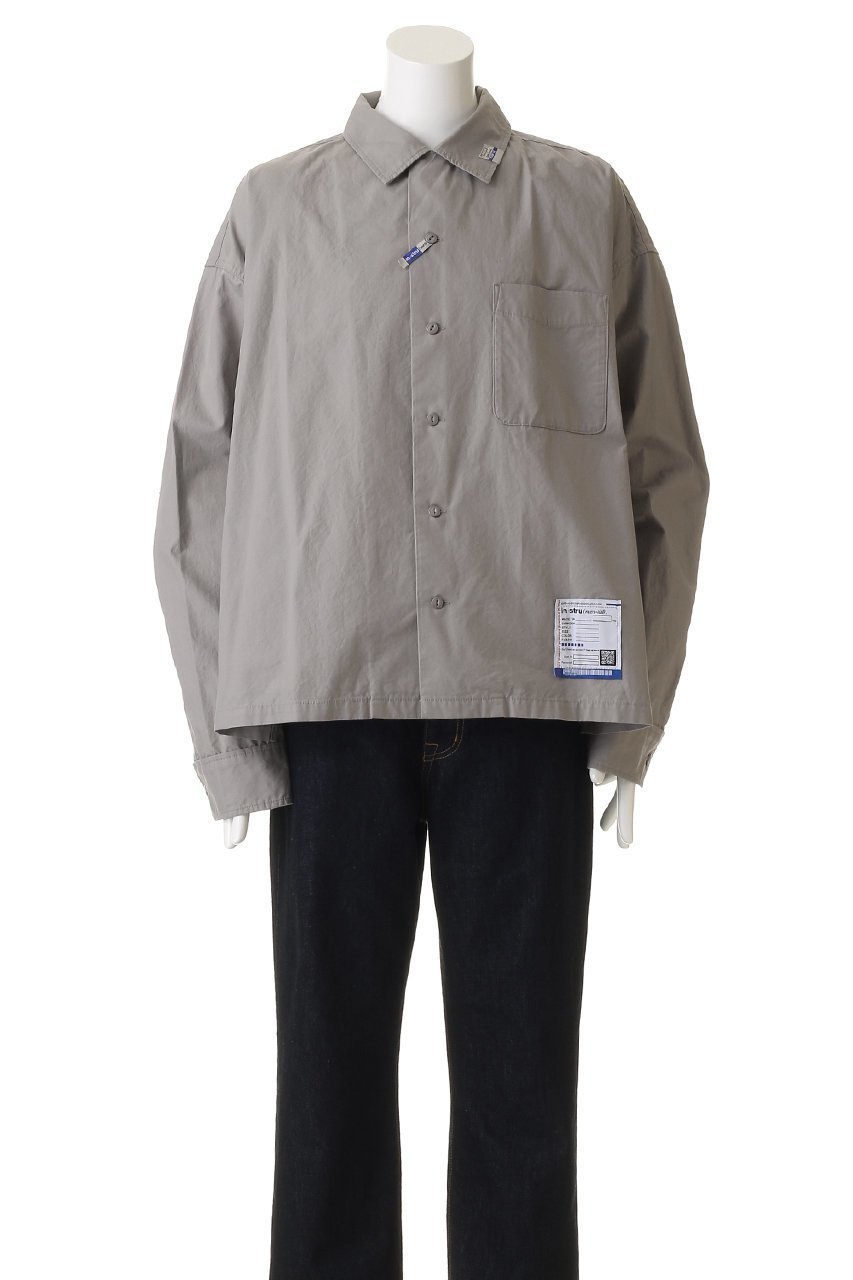 【メゾン ミハラヤスヒロ/Maison MIHARA YASUHIRO / MEN】の【MEN】【in-stru(men-tal).】HIGH DENSITY OX ロングスリーブ シャツ 人気、トレンドファッション・服の通販 founy(ファニー) 　ファッション　Fashion　メンズファッション　Fashion for Men　2026年　2026　なめらか　Smooth, Silky Texture　スリーブ　Sleeve, Long Sleeve / Short Sleeve　フォルム　Silhouette, Form　ロング　Long, Long-Length　夏　Summer　春　Spring　S/S・春夏　SS, Spring/Summer, Warm Season　羽織　Haori, Light Jacket　other-7|ID: prp329100004828085 ipo3291000000035136208