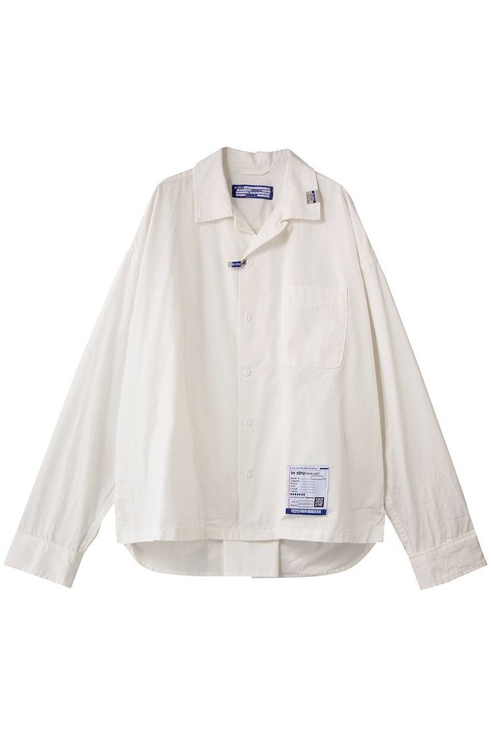 【メゾン ミハラヤスヒロ/Maison MIHARA YASUHIRO / MEN】の【MEN】【in-stru(men-tal).】HIGH DENSITY OX ロングスリーブ シャツ インテリア・キッズ・メンズ・レディースファッション・服の通販 founy(ファニー) https://founy.com/ ファッション Fashion メンズファッション Fashion for Men 2026年 2026 なめらか Smooth, Silky Texture スリーブ Sleeve, Long Sleeve / Short Sleeve フォルム Silhouette, Form ロング Long, Long-Length 夏 Summer 春 Spring S/S・春夏 SS, Spring/Summer, Warm Season 羽織 Haori, Light Jacket |ID: prp329100004828085 ipo3291000000036030592