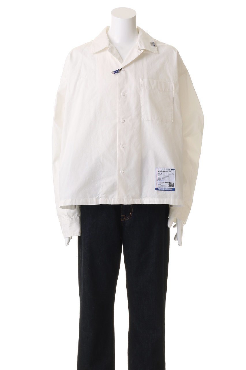 【メゾン ミハラヤスヒロ/Maison MIHARA YASUHIRO / MEN】の【MEN】【in-stru(men-tal).】HIGH DENSITY OX ロングスリーブ シャツ 人気、トレンドファッション・服の通販 founy(ファニー) 　ファッション　Fashion　メンズファッション　Fashion for Men　2026年　2026　なめらか　Smooth, Silky Texture　スリーブ　Sleeve, Long Sleeve / Short Sleeve　フォルム　Silhouette, Form　ロング　Long, Long-Length　夏　Summer　春　Spring　S/S・春夏　SS, Spring/Summer, Warm Season　羽織　Haori, Light Jacket　other-2|ID: prp329100004828085 ipo3291000000036030598