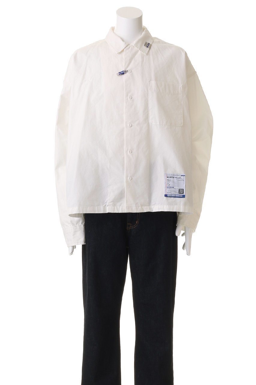 【メゾン ミハラヤスヒロ/Maison MIHARA YASUHIRO / MEN】の【MEN】【in-stru(men-tal).】HIGH DENSITY OX ロングスリーブ シャツ 人気、トレンドファッション・服の通販 founy(ファニー) 　ファッション　Fashion　メンズファッション　Fashion for Men　2026年　2026　なめらか　Smooth, Silky Texture　スリーブ　Sleeve, Long Sleeve / Short Sleeve　フォルム　Silhouette, Form　ロング　Long, Long-Length　夏　Summer　春　Spring　S/S・春夏　SS, Spring/Summer, Warm Season　羽織　Haori, Light Jacket　other-7|ID: prp329100004828085 ipo3291000000036030604