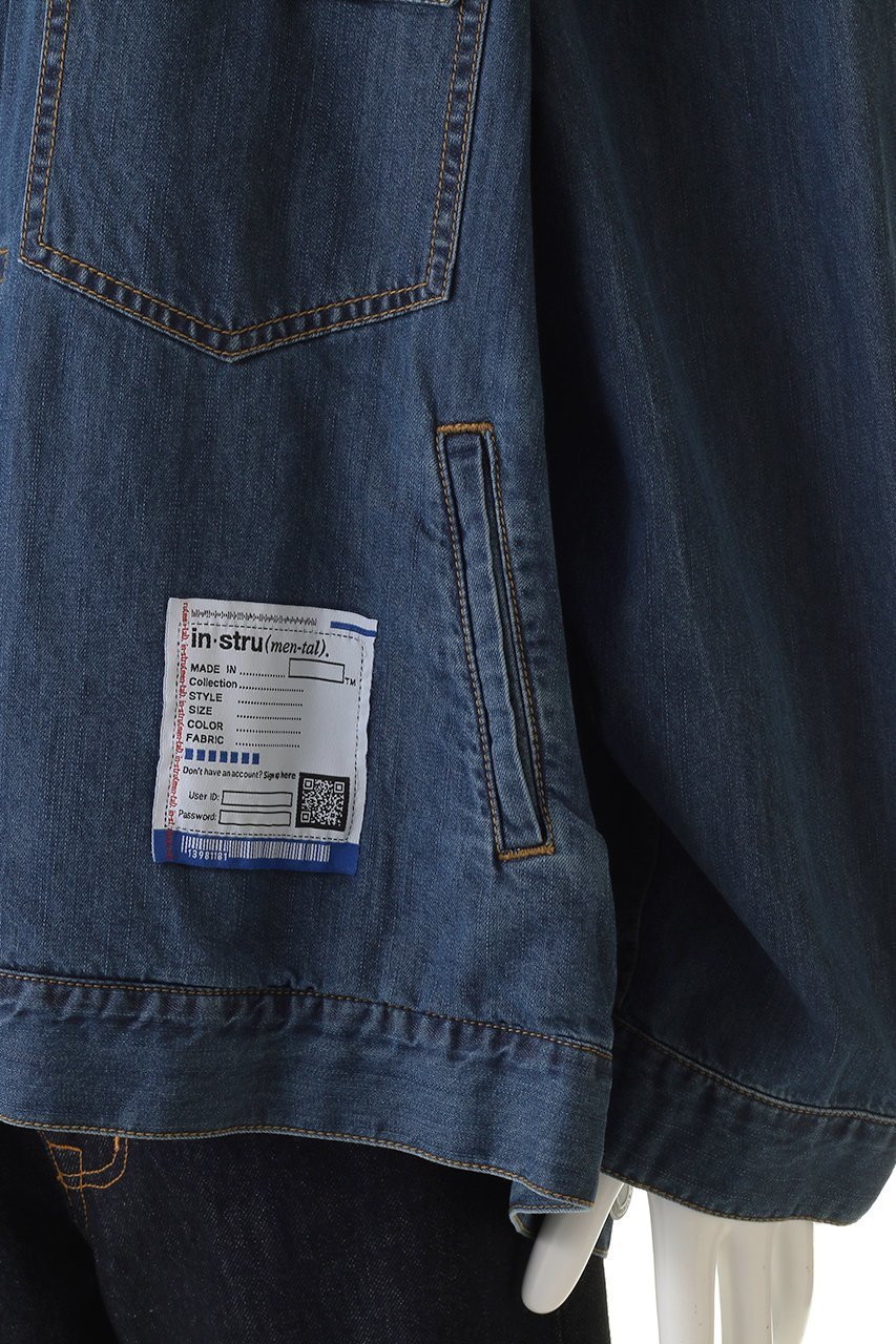 【メゾン ミハラヤスヒロ/Maison MIHARA YASUHIRO / MEN】の【MEN】【in-stru(men-tal).】COTTON TENCEL デニム ジャケット 人気、トレンドファッション・服の通販 founy(ファニー) ファッション Fashion メンズファッション Fashion for Men 2026年 2026 なめらか Smooth, Silky Texture ジャケット Jacket, Outerwear デニム Denim, Jeans Material ブルゾン Blouson, Bomber Jacket 夏 Summer 春 Spring S/S・春夏 SS, Spring/Summer, Warm Season other-6|ID: prp329100004828088 ipo3291000000035136233