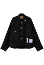 【メゾン ミハラヤスヒロ/Maison MIHARA YASUHIRO / MEN】の【MEN】【in-stru(men-tal).】ONE WASHED SELVAGE デニム ジャケット 人気、トレンドファッション・服の通販 founy(ファニー) ファッション Fashion メンズファッション Fashion for Men 2026年 2026 シンプル Simple, Minimal ジャケット Jacket, Outerwear デニム Denim, Jeans Material ブルゾン Blouson, Bomber Jacket ポケット Pocket, Pocket Detail リラックス Relax, Relaxed Fit ルーズ Loose, Oversized 夏 Summer 春 Spring S/S・春夏 SS, Spring/Summer, Warm Season thumbnail ブラック|ID: prp329100004828089 ipo3291000000035136239
