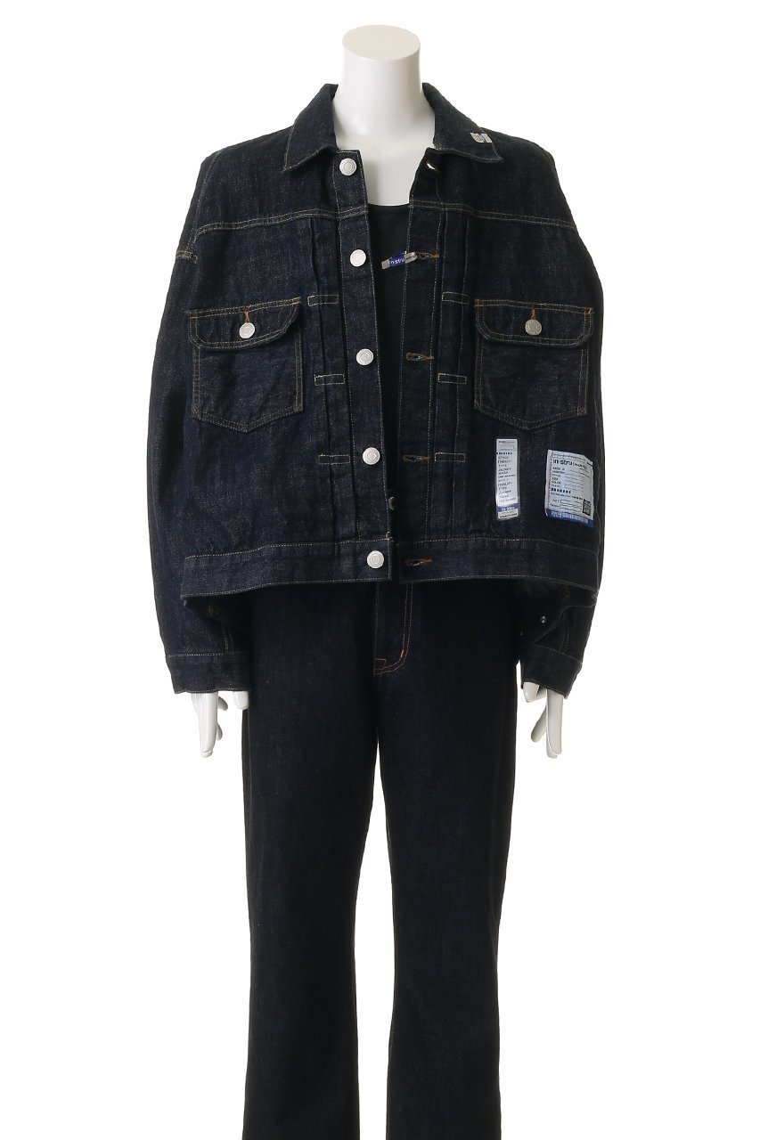 【メゾン ミハラヤスヒロ/Maison MIHARA YASUHIRO / MEN】の【MEN】【in-stru(men-tal).】ONE WASHED SELVAGE デニム ジャケット 人気、トレンドファッション・服の通販 founy(ファニー) 　ファッション　Fashion　メンズファッション　Fashion for Men　2026年　2026　シンプル　Simple, Minimal　ジャケット　Jacket, Outerwear　デニム　Denim, Jeans Material　ブルゾン　Blouson, Bomber Jacket　ポケット　Pocket, Pocket Detail　リラックス　Relax, Relaxed Fit　ルーズ　Loose, Oversized　夏　Summer　春　Spring　S/S・春夏　SS, Spring/Summer, Warm Season　other-8|ID: prp329100004828089 ipo3291000000035136258