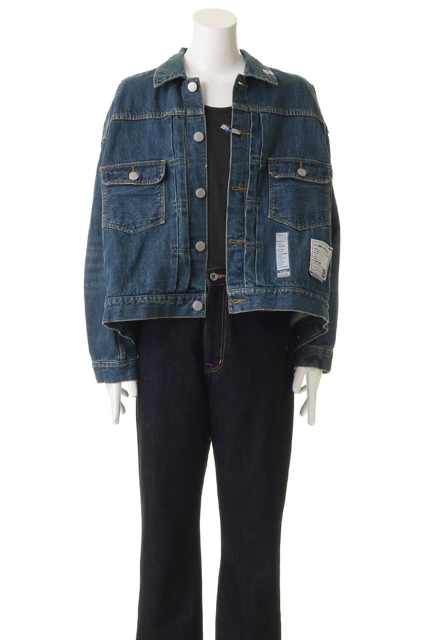 【メゾン ミハラヤスヒロ/Maison MIHARA YASUHIRO / MEN】の【MEN】【in-stru(men-tal).】HARD WASHED SELVAGE デニム ジャケット 人気、トレンドファッション・服の通販 founy(ファニー) 　ファッション　Fashion　メンズファッション　Fashion for Men　2026年　2026　ジャケット　Jacket, Outerwear　デニム　Denim, Jeans Material　ビンテージ　Vintage, Retro Style　ブルゾン　Blouson, Bomber Jacket　ヘムライン　Hemline, Bottom Cut　夏　Summer　春　Spring　S/S・春夏　SS, Spring/Summer, Warm Season　other-8|ID: prp329100004828090 ipo3291000000035136270