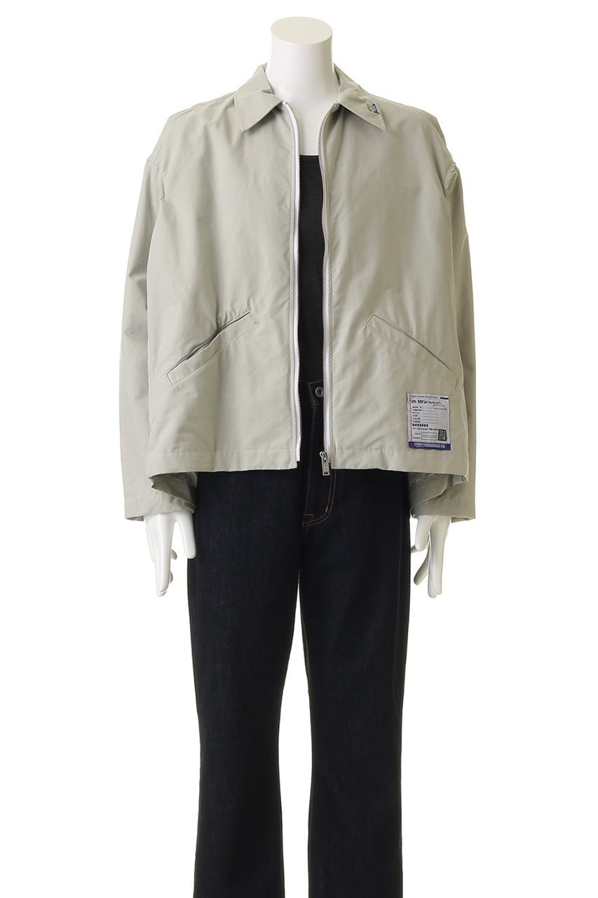 【メゾン ミハラヤスヒロ/Maison MIHARA YASUHIRO / MEN】の【MEN】【in-stru(men-tal).】W/R BACK ツイル ジップ ブルゾン 人気、トレンドファッション・服の通販 founy(ファニー) 　ファッション　Fashion　メンズファッション　Fashion for Men　2026年　2026　ジップ　Zip, Zipper　ジャケット　Jacket, Outerwear　ツイル　Twist, Twisted Detail　ブルゾン　Blouson, Bomber Jacket　エレガント 上品　Elegant　夏　Summer　春　Spring　S/S・春夏　SS, Spring/Summer, Warm Season　other-8|ID: prp329100004828091 ipo3291000000035136280