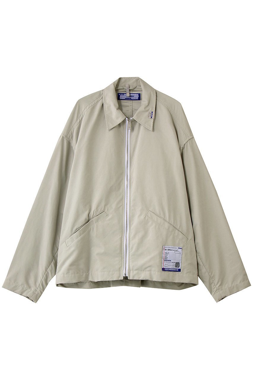 【メゾン ミハラヤスヒロ/Maison MIHARA YASUHIRO / MEN】の【MEN】【in-stru(men-tal).】W/R BACK ツイル ジップ ブルゾン インテリア・キッズ・メンズ・レディースファッション・服の通販 founy(ファニー) 　ファッション　Fashion　メンズファッション　Fashion for Men　2026年　2026　ジップ　Zip, Zipper　ジャケット　Jacket, Outerwear　ツイル　Twist, Twisted Detail　ブルゾン　Blouson, Bomber Jacket　エレガント 上品　Elegant　夏　Summer　春　Spring　S/S・春夏　SS, Spring/Summer, Warm Season　ベージュ|ID: prp329100004828091 ipo3291000000036105918