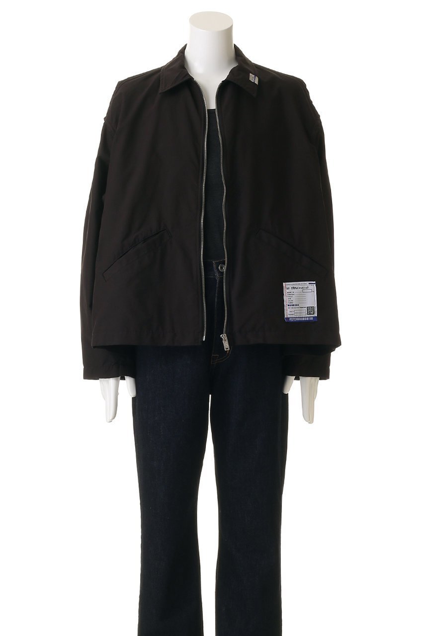 【メゾン ミハラヤスヒロ/Maison MIHARA YASUHIRO / MEN】の【MEN】【in-stru(men-tal).】W/R BACK ツイル ジップ ブルゾン 人気、トレンドファッション・服の通販 founy(ファニー) 　ファッション　Fashion　メンズファッション　Fashion for Men　2026年　2026　ジップ　Zip, Zipper　ジャケット　Jacket, Outerwear　ツイル　Twist, Twisted Detail　ブルゾン　Blouson, Bomber Jacket　エレガント 上品　Elegant　夏　Summer　春　Spring　S/S・春夏　SS, Spring/Summer, Warm Season　other-8|ID: prp329100004828091 ipo3291000000036105925