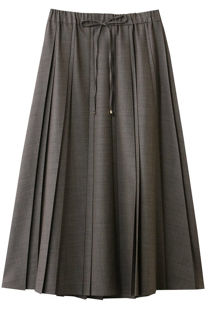 【エブール/ebure】の【1/16 0:00販売開始】ドライシャンブレー ランダムプリーツスカート インテリア・キッズ・メンズ・レディースファッション・服の通販 founy(ファニー) https://founy.com/ ファッション Fashion レディースファッション Fashion for Women スカート Skirts プリーツスカート / 上品フェミニンスタイル Pleated Skirts 2026年 2026 シャンブレー Chambray, Denim-Like Fabric ジャケット Jacket, Outerwear スピンドル Spindle, Drawcord セットアップ Set-Up, Coordinated Outfit プリーツ Pleats, Pleated エレガント 上品 Elegant 夏 Summer 春 Spring S/S・春夏 SS, Spring/Summer, Warm Season |ID: prp329100004828096 ipo3291000000035136397