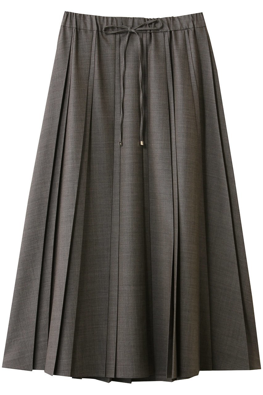 【エブール/ebure】のドライシャンブレー ランダムプリーツスカート 人気、トレンドファッション・服の通販 founy(ファニー) 　ファッション　Fashion　レディースファッション　Fashion for Women　スカート　Skirts　プリーツスカート / 上品フェミニンスタイル　Pleated Skirts　2026年　2026　シャンブレー　Chambray, Denim-Like Fabric　ジャケット　Jacket, Outerwear　スピンドル　Spindle, Drawcord　セットアップ　Set-Up, Coordinated Outfit　プリーツ　Pleats, Pleated　エレガント 上品　Elegant　夏　Summer　春　Spring　S/S・春夏　SS, Spring/Summer, Warm Season　 other-1|ID: prp329100004828096 ipo3291000000035696844