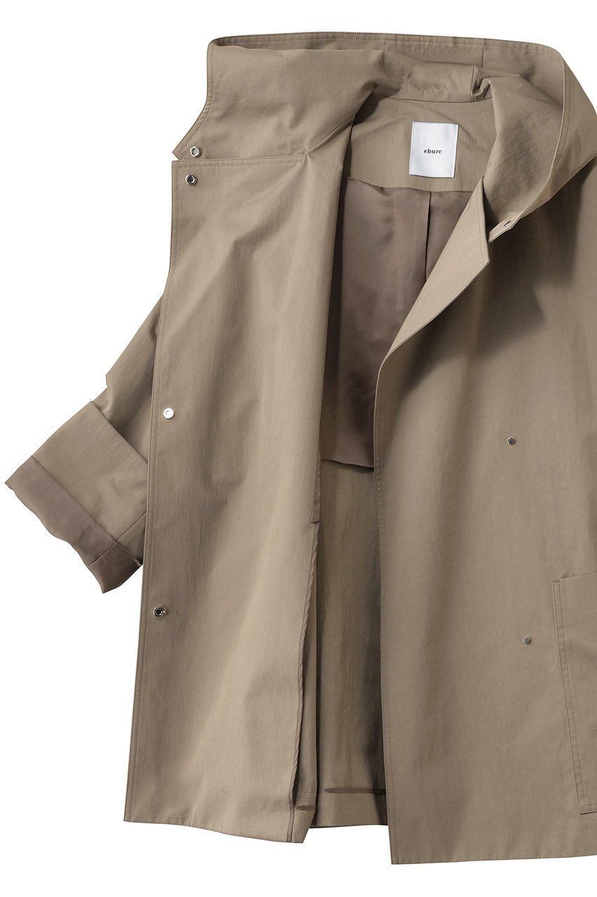 【エブール/ebure】のドライコットンツイル ショートコート 人気、トレンドファッション・服の通販 founy(ファニー) 　ファッション　Fashion　レディースファッション　Fashion for Women　アウター　Coat / Outerwear Collection　コート・ロングコート・ピーコート　Long Coats, Peacoats & More　2026年　2026　おすすめ　Recommended / Our Picks　イタリア　Italy　ショルダー　Shoulder, Shoulder Strap　ショート　Short, Short Length　ツイル　Twist, Twisted Detail　ドロップ　Drop Shoulder, Dropped Style　ビッグ　Big, Oversized　フィット　Fit, Slim Fit　ヴィンテージ　Vintage Style　夏　Summer　春　Spring　S/S・春夏　SS, Spring/Summer, Warm Season　other-6|ID: prp329100004828097 ipo3291000000036130619