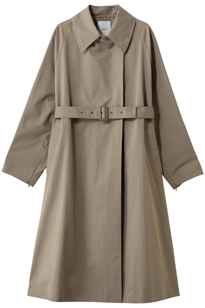 【エブール/ebure】の【1/16 0:00販売開始】ドライコットンツイル ロングコート インテリア・キッズ・メンズ・レディースファッション・服の通販 founy(ファニー) https://founy.com/ ファッション Fashion レディースファッション Fashion for Women アウター Coat / Outerwear Collection コート・ロングコート・ピーコート Long Coats, Peacoats & More 2026年 2026 イタリア Italy ツイル Twist, Twisted Detail トレンチ Trench, Trench Coat ロング Long, Long-Length ヴィンテージ Vintage Style 夏 Summer 春 Spring S/S・春夏 SS, Spring/Summer, Warm Season |ID: prp329100004828098 ipo3291000000035136413