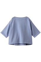 【エブール/ebure】の【1/16 0:00販売開始】コットンナイロンミドルゲージニット ボートネックプルオーバー ライトブルー|ID: prp329100004828102 ipo3291000000035136450