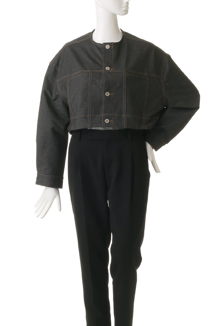 【コグ ザビッグスモーク/COGTHEBIGSMOKE】の16 NIKKI COLLARLESS JACKET 人気、トレンドファッション・服の通販 founy(ファニー) ファッション Fashion レディースファッション Fashion for Women アウター Coat / Outerwear Collection レディースジャケット・軽アウター Jackets 春 Spring ジャケット Jacket, Outerwear ツイスト Tweed, Tweed Fabric デニム Denim, Jeans Material 定番 Standard, Basic Item フェミニン Feminine, Girly S/S・春夏 SS, Spring/Summer, Warm Season 夏 Summer 2026年 2026 other-2|ID: prp329100004828929 ipo3291000000036069040