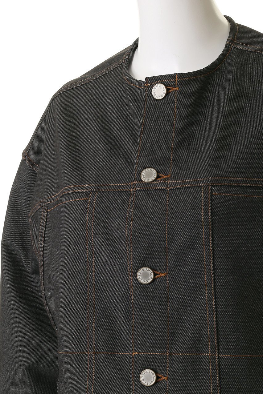 【コグ ザビッグスモーク/COGTHEBIGSMOKE】の16 NIKKI COLLARLESS JACKET 人気、トレンドファッション・服の通販 founy(ファニー) ファッション Fashion レディースファッション Fashion for Women アウター Coat / Outerwear Collection レディースジャケット・軽アウター Jackets 春 Spring ジャケット Jacket, Outerwear ツイスト Tweed, Tweed Fabric デニム Denim, Jeans Material 定番 Standard, Basic Item フェミニン Feminine, Girly S/S・春夏 SS, Spring/Summer, Warm Season 夏 Summer 2026年 2026 other-5|ID: prp329100004828929 ipo3291000000036069044