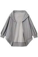 【コグ ザビッグスモーク/COGTHEBIGSMOKE】の53 NICOLETTE BORERO HOODY 人気、トレンドファッション・服の通販 founy(ファニー) ファッション Fashion レディースファッション Fashion for Women トップス・カットソー Cut & Sew Tops カーディガン・羽織り Layered Style Cardigans シャツ・ブラウス・オフィスカジュアル Elegant Blouses & Button-Ups ロングTシャツ・Tシャツ Longline T-Shirts & Tees カットソー・ベーシックTシャツ Cut-and-Sewn Tops / Stretch Tees & Basics 2026年 2026 カーディガン Cardigan, Knitwear コンパクト Compact, Small Size ショール Shawl, Wrap スウェット / スエット Sweatshirt, Sweatwear ドレープ Drape, Draping Fabric エレガント 上品 Elegant 夏 Summer 春 Spring S/S・春夏 SS, Spring/Summer, Warm Season |ID:prp329100004828937