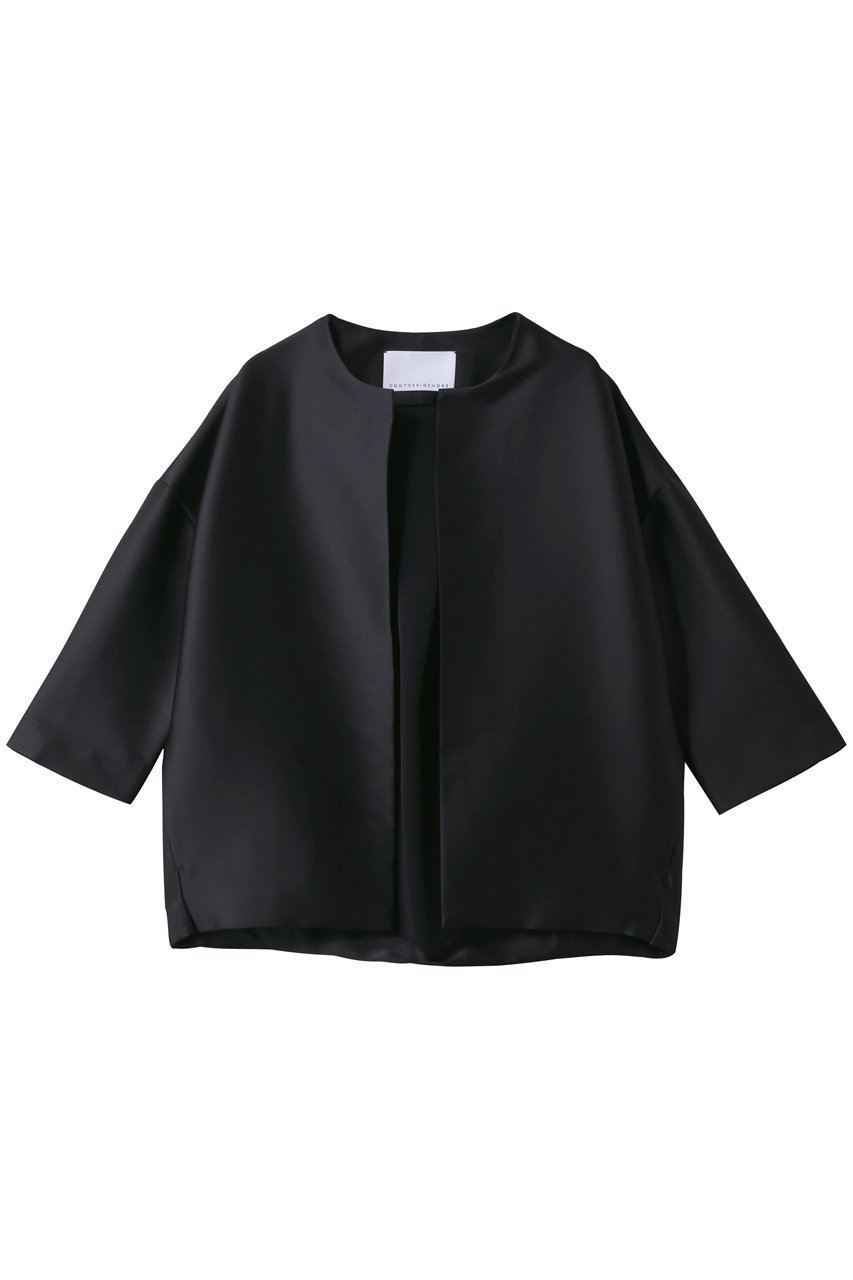 【コグ ザビッグスモーク/COGTHEBIGSMOKE】の48 NATALY BALLOON JACKET インテリア・キッズ・メンズ・レディースファッション・服の通販 founy(ファニー) ファッション Fashion レディースファッション Fashion for Women アウター Coat / Outerwear Collection レディースジャケット・軽アウター Jackets ブルゾンジャケット・スポーティアウター Blouson Jackets 2026年 2026 エレガント 上品 Elegant オケージョン Occasion Wear サテン Satin, Glossy Fabric ジャケット Jacket, Outerwear ストレッチ Stretch, Stretchy Fabric センター Center, Center Line デニム Denim, Jeans Material フォルム Silhouette, Form フロント Front, Front Design ブルゾン Blouson, Bomber Jacket 夏 Summer 春 Spring S/S・春夏 SS, Spring/Summer, Warm Season ネイビー|ID: prp329100004828939 ipo3291000000036069096