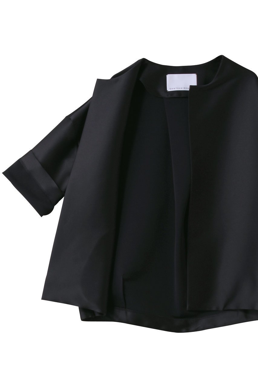 【コグ ザビッグスモーク/COGTHEBIGSMOKE】の48 NATALY BALLOON JACKET 人気、トレンドファッション・服の通販 founy(ファニー) ファッション Fashion レディースファッション Fashion for Women アウター Coat / Outerwear Collection レディースジャケット・軽アウター Jackets ブルゾンジャケット・スポーティアウター Blouson Jackets 2026年 2026 エレガント 上品 Elegant オケージョン Occasion Wear サテン Satin, Glossy Fabric ジャケット Jacket, Outerwear ストレッチ Stretch, Stretchy Fabric センター Center, Center Line デニム Denim, Jeans Material フォルム Silhouette, Form フロント Front, Front Design ブルゾン Blouson, Bomber Jacket 夏 Summer 春 Spring S/S・春夏 SS, Spring/Summer, Warm Season other-6|ID: prp329100004828939 ipo3291000000036069106