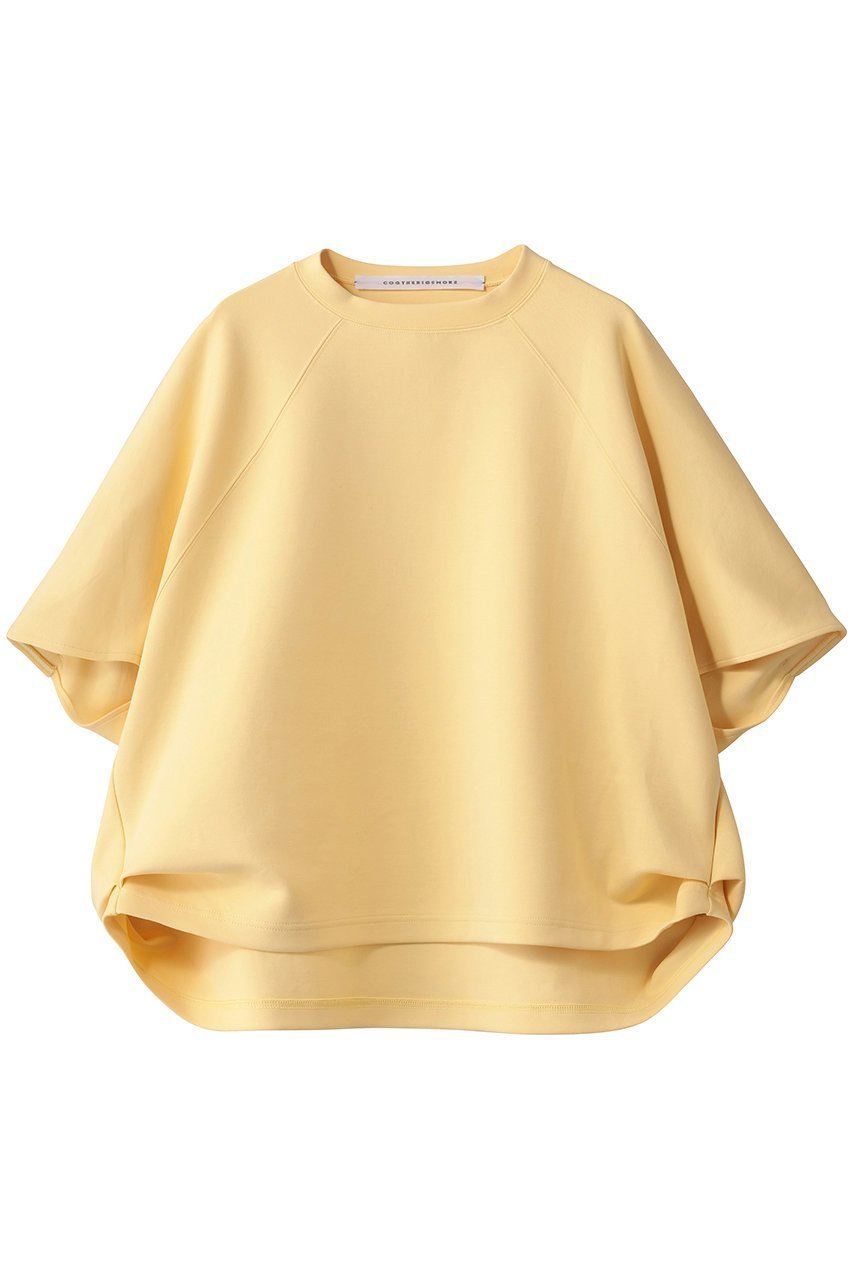【コグ ザビッグスモーク/COGTHEBIGSMOKE】の43 HELLEN PENTAGON TOP インテリア・キッズ・メンズ・レディースファッション・服の通販 founy(ファニー) 　ファッション　Fashion　レディースファッション　Fashion for Women　トップス・カットソー　Cut & Sew Tops　シャツ・ブラウス・オフィスカジュアル　Elegant Blouses & Button-Ups　ロングTシャツ・Tシャツ　Longline T-Shirts & Tees　カットソー・ベーシックTシャツ　Cut-and-Sewn Tops / Stretch Tees & Basics　2026年　2026　ショート　Short, Short Length　シンプル　Simple, Minimal　スリーブ　Sleeve, Long Sleeve / Short Sleeve　夏　Summer　春　Spring　S/S・春夏　SS, Spring/Summer, Warm Season　カナリーイエロー|ID: prp329100004828943 ipo3291000000035145608