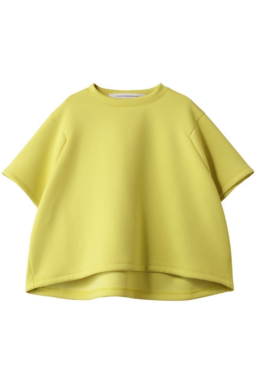 【コグ ザビッグスモーク/COGTHEBIGSMOKE】の21 JEMMA T SHIRT インテリア・キッズ・メンズ・レディースファッション・服の通販 founy(ファニー) ファッション Fashion レディースファッション Fashion for Women トップス・カットソー Cut & Sew Tops シャツ・ブラウス・オフィスカジュアル Elegant Blouses & Button-Ups ロングTシャツ・Tシャツ Longline T-Shirts & Tees カットソー・ベーシックTシャツ Cut-and-Sewn Tops / Stretch Tees & Basics 2026年 2026 なめらか Smooth, Silky Texture ショート Short, Short Length シンプル Simple, Minimal スリーブ Sleeve, Long Sleeve / Short Sleeve バランス Balance, Style Balance フォルム Silhouette, Form ヘムライン Hemline, Bottom Cut 夏 Summer 春 Spring S/S・春夏 SS, Spring/Summer, Warm Season カナリーイエロー|ID: prp329100004828949 ipo3291000000035145674