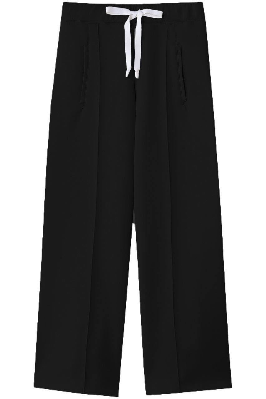 【コグ ザビッグスモーク/COGTHEBIGSMOKE】の20 GALAXY SEMI WIDE TROUSERS インテリア・キッズ・メンズ・レディースファッション・服の通販 founy(ファニー) 　ファッション　Fashion　レディースファッション　Fashion for Women　パンツ　Pants & Trousers　2026年　2026　なめらか　Smooth, Silky Texture　シンプル　Simple, Minimal　パッチ　Patch, Appliqué　フォルム　Silhouette, Form　フラット　Flat, Flat Shoes　ポケット　Pocket, Pocket Detail　モダン　Modern, Contemporary　夏　Summer　春　Spring　S/S・春夏　SS, Spring/Summer, Warm Season　ブラック|ID: prp329100004828951 ipo3291000000035145694