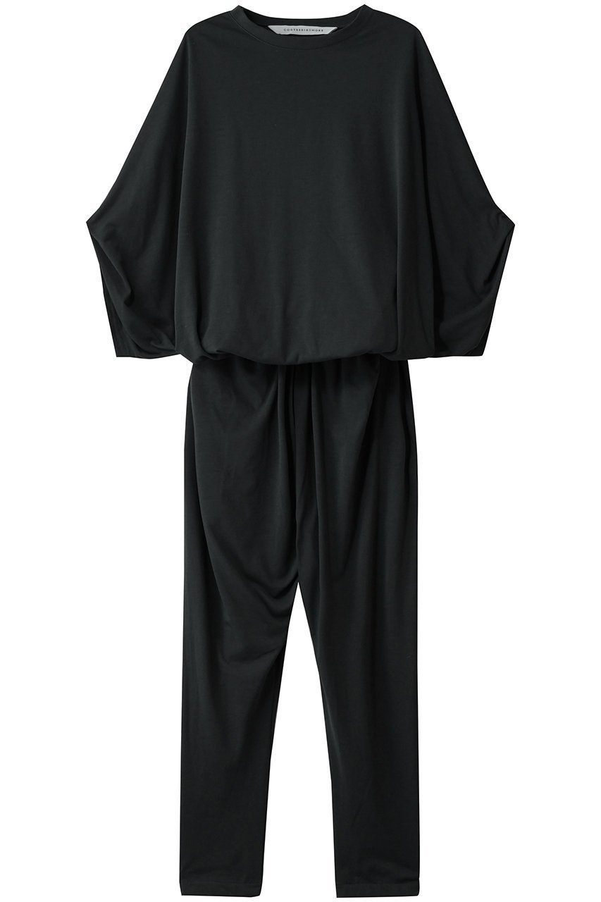 【コグ ザビッグスモーク/COGTHEBIGSMOKE】の38 NUBIA TUCKED SLEEVE JUMPSUIT インテリア・キッズ・メンズ・レディースファッション・服の通販 founy(ファニー) 　ファッション　Fashion　レディースファッション　Fashion for Women　パンツ　Pants & Trousers　2026年　2026　スリーブ　Sleeve, Long Sleeve / Short Sleeve　夏　Summer　春　Spring　S/S・春夏　SS, Spring/Summer, Warm Season　コール|ID: prp329100004828964 ipo3291000000035145783