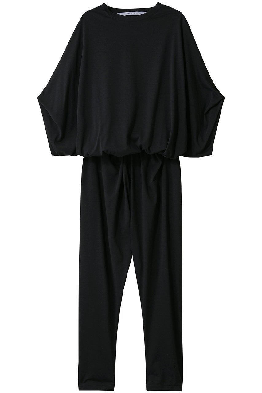 【コグ ザビッグスモーク/COGTHEBIGSMOKE】の38 NUBIA TUCKED SLEEVE JUMPSUIT インテリア・キッズ・メンズ・レディースファッション・服の通販 founy(ファニー) 　ファッション　Fashion　レディースファッション　Fashion for Women　パンツ　Pants & Trousers　スリーブ　Sleeve, Long Sleeve / Short Sleeve　新作・新入荷　New Arrivals / New In　ブラック|ID: prp329100004828964 ipo3291000000036769029