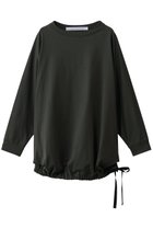 【コグ ザビッグスモーク/COGTHEBIGSMOKE】の33 NINA LONG T 人気、トレンドファッション・服の通販 founy(ファニー) ファッション Fashion レディースファッション Fashion for Women トップス・カットソー Cut & Sew Tops シャツ・ブラウス・オフィスカジュアル Elegant Blouses & Button-Ups ロングTシャツ・Tシャツ Longline T-Shirts & Tees カットソー・ベーシックTシャツ Cut-and-Sewn Tops / Stretch Tees & Basics 2026年 2026 なめらか Smooth, Silky Texture スリーブ Sleeve, Long Sleeve / Short Sleeve バランス Balance, Style Balance フォルム Silhouette, Form ブラウジング Blouson Silhouette, Cinched Waist リボン Ribbon, Bow ロング Long, Long-Length エレガント 上品 Elegant 夏 Summer 春 Spring S/S・春夏 SS, Spring/Summer, Warm Season thumbnail チャコール|ID: prp329100004828968 ipo3291000000035502695