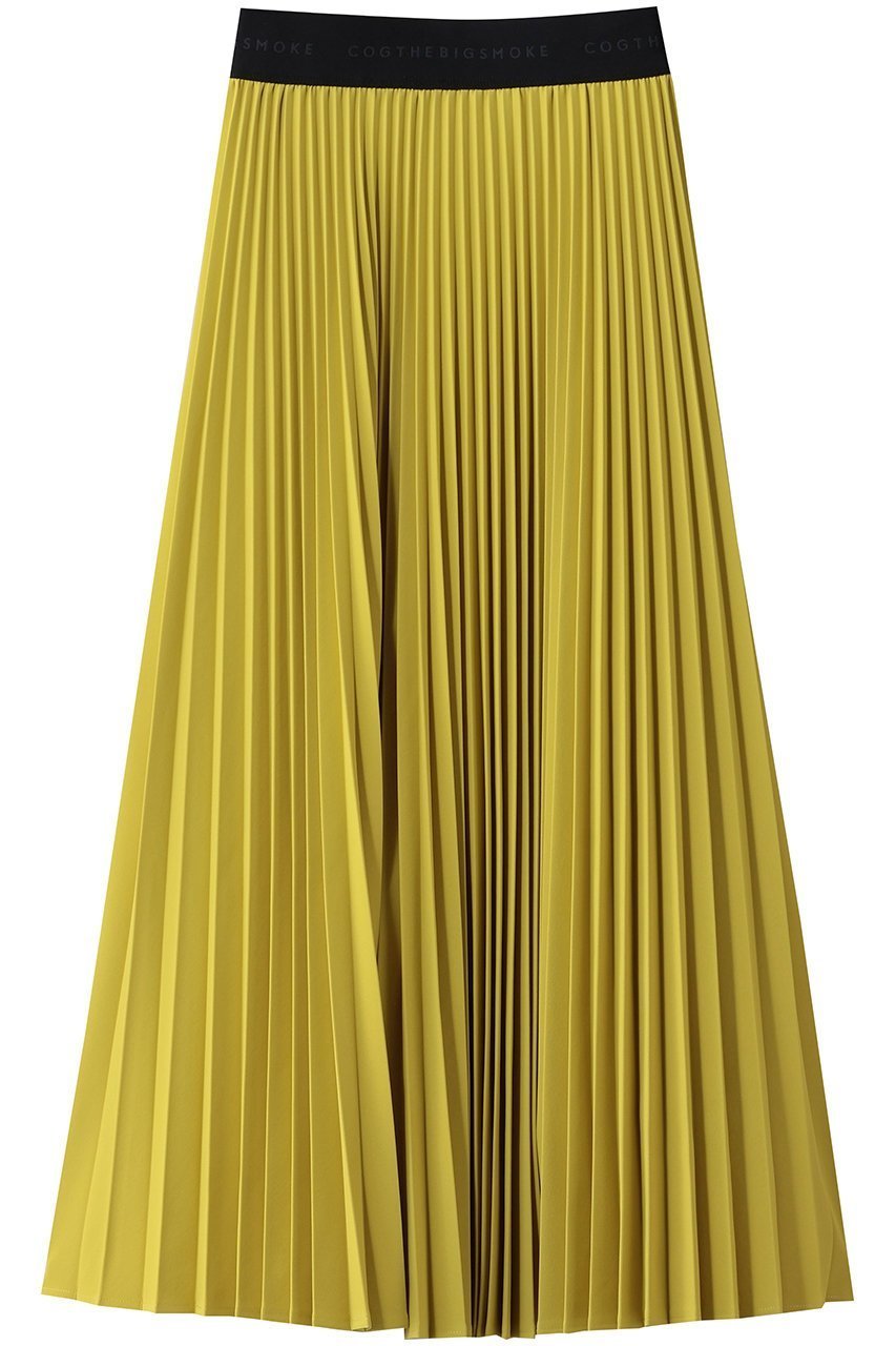 【コグ ザビッグスモーク/COGTHEBIGSMOKE】の13 NESSA ACCORDION PLEATED SKIRT インテリア・キッズ・メンズ・レディースファッション・服の通販 founy(ファニー) 　ファッション　Fashion　レディースファッション　Fashion for Women　スカート　Skirts　プリーツスカート / 上品フェミニンスタイル　Pleated Skirts　ロングスカート　Long Skirts / Maxi & Midi Skirts　2026年　2026　シンプル　Simple, Minimal　フィット　Fit, Slim Fit　プリーツ　Pleats, Pleated　ロング　Long, Long-Length　夏　Summer　春　Spring　S/S・春夏　SS, Spring/Summer, Warm Season　アトミックイエロー|ID: prp329100004828976 ipo3291000000036069166