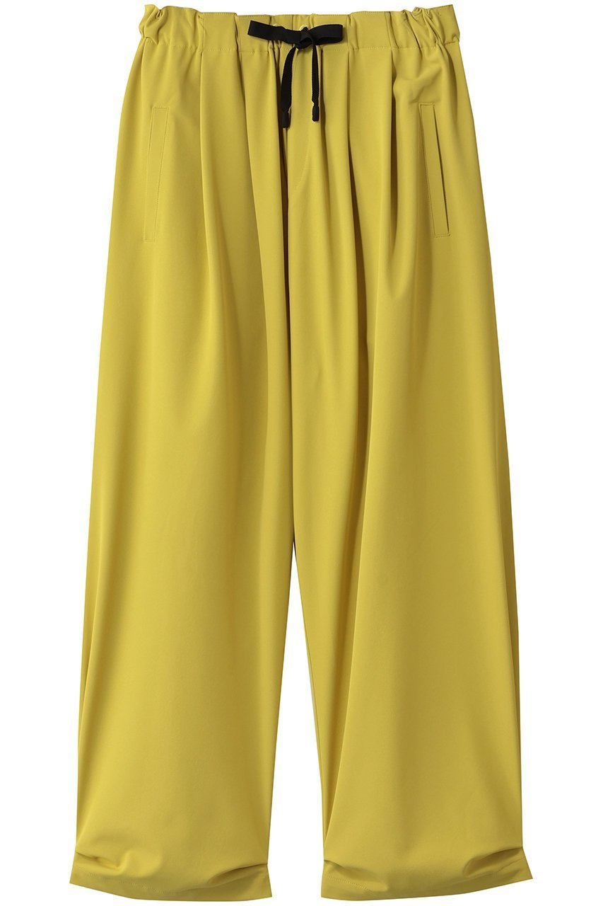 【コグ ザビッグスモーク/COGTHEBIGSMOKE】の12 NIRVANA TUCKED HEM TROUSERS インテリア・キッズ・メンズ・レディースファッション・服の通販 founy(ファニー) 　ファッション　Fashion　レディースファッション　Fashion for Women　パンツ　Pants & Trousers　2026年　2026　ギャザー　Gathered, Ruffled　ストレート　Straight, Straight Cut　ドローストリング　Drawstring, Pull Cord　ポケット　Pocket, Pocket Detail　夏　Summer　春　Spring　S/S・春夏　SS, Spring/Summer, Warm Season　アトミックイエロー|ID: prp329100004828979 ipo3291000000035145893