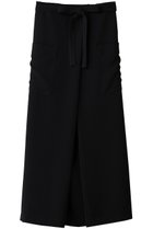 【コグ ザビッグスモーク/COGTHEBIGSMOKE】の64 MINA DOUBLE WRAP SKIRT 人気、トレンドファッション・服の通販 founy(ファニー) ファッション Fashion レディースファッション Fashion for Women スカート Skirts ロングスカート Long Skirts / Maxi & Midi Skirts エレガント 上品 Elegant 春 Spring コンパクト Compact, Small Size 吸水 Absorbent, Quick-Dry ジョーゼット Georgette, Semi-Sheer Fabric パッチ Patch, Appliqué プリーツ Pleats, Pleated ペンシル Pencil, Pencil Skirt ポケット Pocket, Pocket Detail ラップ Wrap, Wrap Design ロング Long, Long-Length S/S・春夏 SS, Spring/Summer, Warm Season 夏 Summer 旅行 Travel 2026年 2026 thumbnail ブラック|ID: prp329100004828994 ipo3291000000035977179