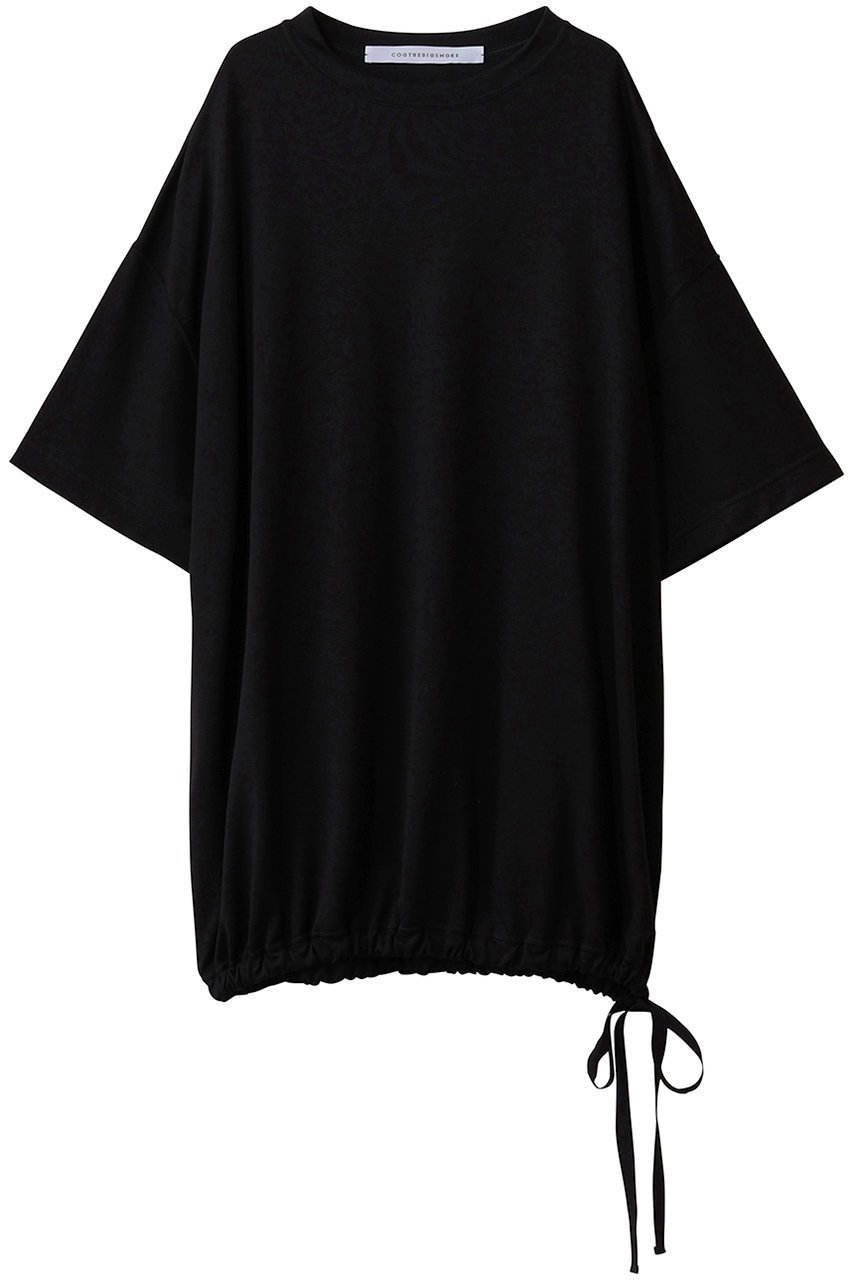 【コグ ザビッグスモーク/COGTHEBIGSMOKE】の59 BOWIE T SHIRT インテリア・キッズ・メンズ・レディースファッション・服の通販 founy(ファニー) 　ファッション　Fashion　レディースファッション　Fashion for Women　トップス・カットソー　Cut & Sew Tops　シャツ・ブラウス・オフィスカジュアル　Elegant Blouses & Button-Ups　ロングTシャツ・Tシャツ　Longline T-Shirts & Tees　カットソー・ベーシックTシャツ　Cut-and-Sewn Tops / Stretch Tees & Basics　2026年　2026　なめらか　Smooth, Silky Texture　ショート　Short, Short Length　シンプル　Simple, Minimal　スリーブ　Sleeve, Long Sleeve / Short Sleeve　ドレス　Dress, One-Piece　パターン　Pattern, Design Print　フォルム　Silhouette, Form　ブラウジング　Blouson Silhouette, Cinched Waist　リボン　Ribbon, Bow　夏　Summer　春　Spring　S/S・春夏　SS, Spring/Summer, Warm Season　ブラック|ID: prp329100004829001 ipo3291000000035146072