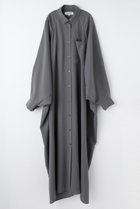 【エンフォルド/ENFOLD】のCIRCLE TUCK DRESS 人気、トレンドファッション・服の通販 founy(ファニー) ファッション Fashion レディースファッション Fashion for Women ワンピース Dresses フォーマル・パーティードレス・結婚式用ドレス Elegant & Casual Dresses チュニック Tunic Tops & Dresses 2026年 2026 アシンメトリー Asymmetrical Style スーツ Suit, Formalwear チュニック Tunic, Long Top ドレス Dress, One-Piece パターン Pattern, Design Print フォルム Silhouette, Form ロング Long, Long-Length 切替 Switching, Contrast Panel 夏 Summer 春 Spring S/S・春夏 SS, Spring/Summer, Warm Season thumbnail チャコールグレー|ID: prp329100004829004 ipo3291000000035391955