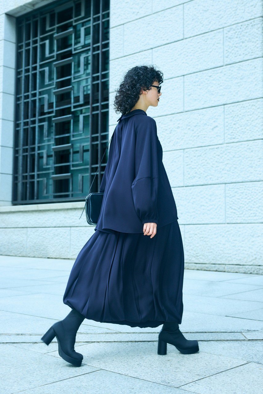 【エンフォルド/ENFOLD】の【1/14 12:00販売開始】COCOON PLEATS-SKIRT 人気、トレンドファッション・服の通販 founy(ファニー) 　ファッション　Fashion　レディースファッション　Fashion for Women　スカート　Skirts　ロングスカート　Long Skirts / Maxi & Midi Skirts　2026年　2026　バランス　Balance, Style Balance　バルーン　Balloon, Balloon Silhouette　フォルム　Silhouette, Form　プリーツ　Pleats, Pleated　ロング　Long, Long-Length　夏　Summer　定番　Standard, Basic Item　春　Spring　S/S・春夏　SS, Spring/Summer, Warm Season　other-7|ID: prp329100004829007 ipo3291000000035146121